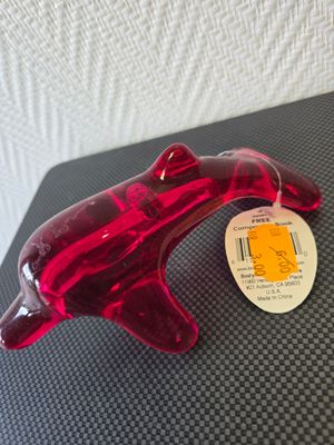 Lot 12 dauphins de massage rouge