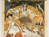 an image of a poster advertising the french opera le reve