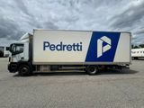 a truck that is parked in a parking lot