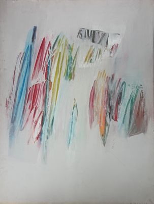 a picture of a painting with a lot of colors on it