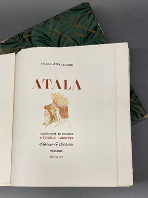 CHATEAUBRIANT- [PANNETIER, Edouard]. Atala. Marseille, 1946.…
