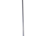 an image of a red and silver mop on a white background