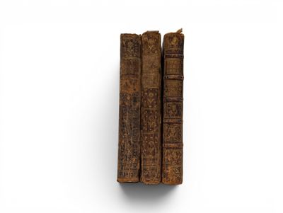 deux vieux livres posés l'un sur l'autre sur une surface blanche