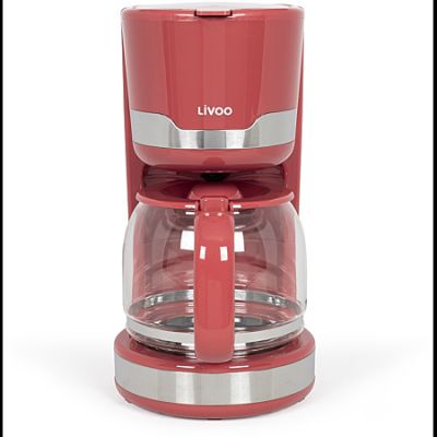 530 / Cafetière électrique - LIVOO - DOD201RC - Rouge …