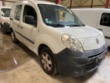 a picture of a white van parked in a garage