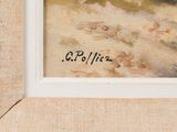 a picture of a picture of a painting on a wall