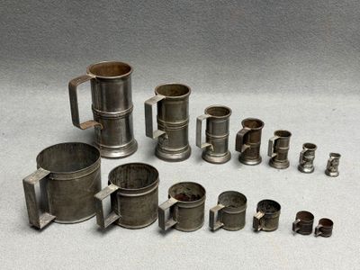 Deux series de mesures à grains.