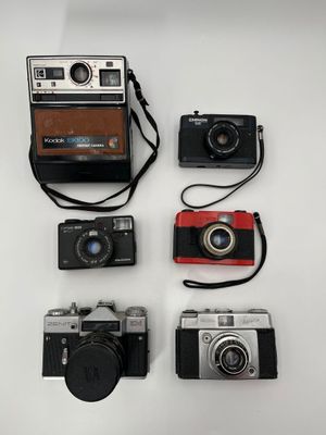 Lot DE 6 Appareils Photo : Polaroid Kodak Ek100 / Chinon 35 …