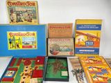a lot of toys and games on the table