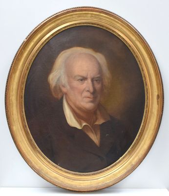 portrait of a man in a black suit and white shirt