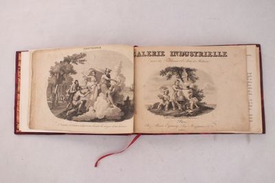 un livre ouvert pour montrer des images de personnes et d'animaux
