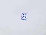 an image of a plate with a blue and white design on it