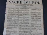 an old newspaper with a picture of a man on it