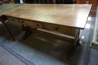 Bureau espagnol à 3 tiroirs - H : 76 cm - L : 152 cm - large…