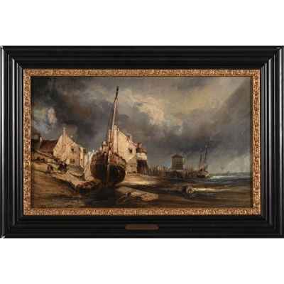 ISABEY Eugène. (1803-1886). (Attribué à). - Photo 1