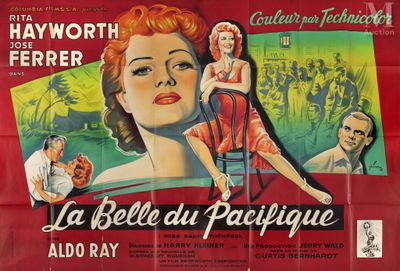 an old movie poster for the film la belle du papique