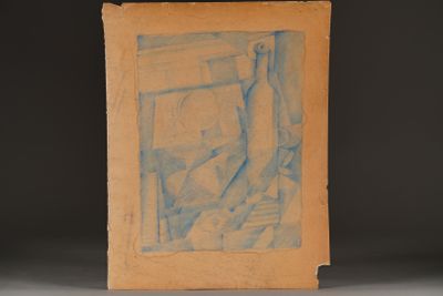 painting of a man sitting in a chair in front of a window
