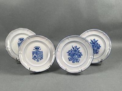 Emile GALLE (Lorraine), période Saint-Clément. Réunion de 4 … - Photo 1