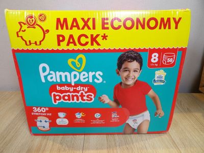 pampers baby diaper pants size 8 - 18k