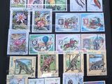 a picture of a picture of a collection of stamps