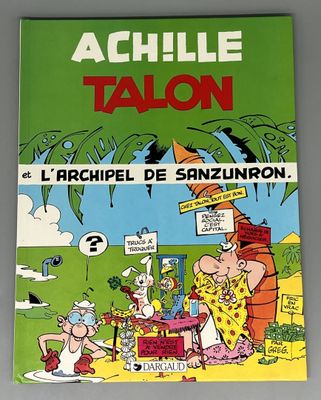 une image représentant un livre sur lequel figure un personnage de bande dessinée