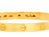 Bague « Love » en or jaune 18 carats de Cartier