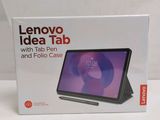 lenovo idea tab with tab pen and folio case