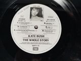 a black record with a picture of a woman on it