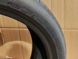 a close up of a tire on a cardboard box