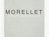 a white notebook with the words morellett on it