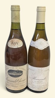 deux bouteilles de vin posées l'une à côté de l'autre sur une surface blanche