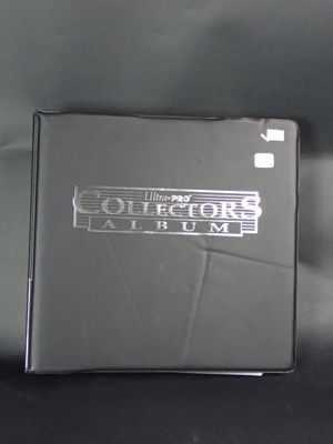a black box with a logo on it on a table