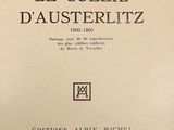 the front cover of a book with the title of le soleil d ' austeritz