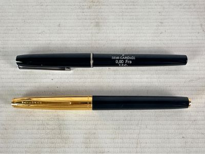 WATERMAN, Flash - Stylo-plume en celluloïd noir, le capuchon…