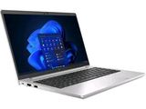 a laptop with a blue rose on the screen