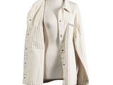 an image of a mannequin torso with a white shirt on it