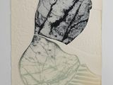 an image of a piece of paper with a black and white drawing on it