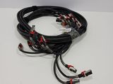 a close up of a bunch of wires on a table