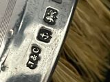 a close up of a brush with numbers on it