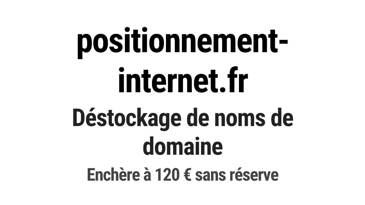 Destockage & Invendus