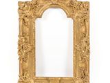 an image of a gold frame with an ornate design