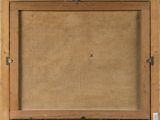 an image of a painting of a wooden frame on a white background