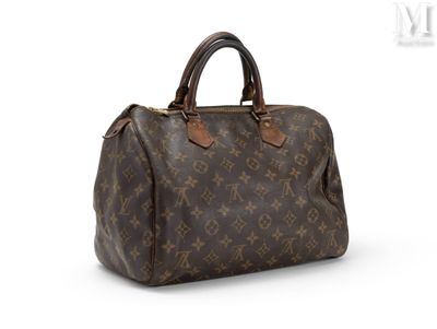 louis vuitton speedy mm monogram canvas