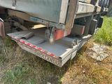 a truck that is parked on the side of the road