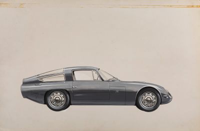 an image of a drawing of a car on a piece of paper