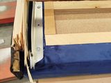 a picture of a piece of furniture that is being built