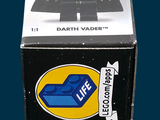 a box of toothpaste with a darth vader sticker on it
