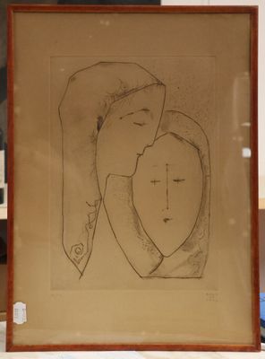 une image d'un dessin d'un homme et d'une femme