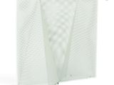 an image of a glass screen with a white background