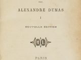 an old book with a black and white title on it